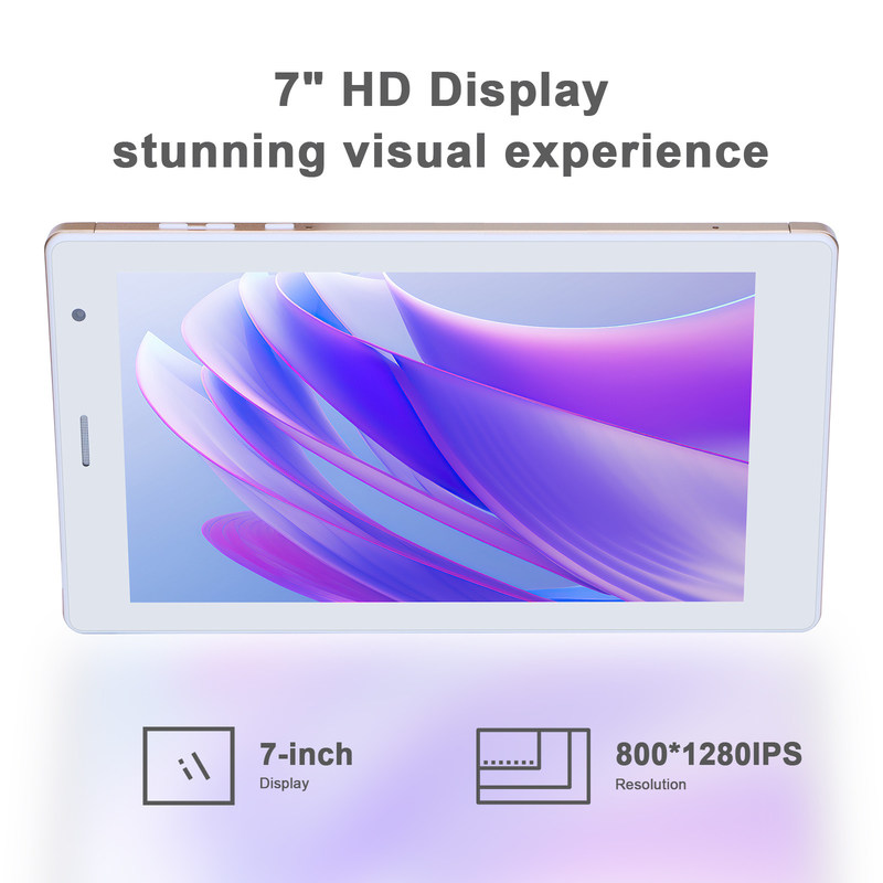 সি আইডিয়া ৭ ইঞ্চি অ্যান্ড্রয়েড স্মার্ট ট্যাবলেট ৮+৫১২ জিবি কোয়াড কোর ওয়াইফাই ট্যাবলেট এইচডি টাচ স্ক্রিন সিএম৫১৩ ((গোল্ড)