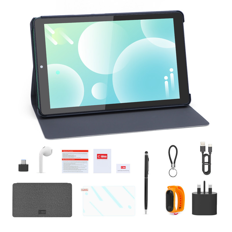 সি আইডিয়া ৯ ইঞ্চি শিক্ষা ট্যাবলেট ৮০০x১২৮০ আইপিএস টাচ স্ক্রিন ট্যাবলেট স্টিলাস পেন সিএম ৯৩৫ সবুজ