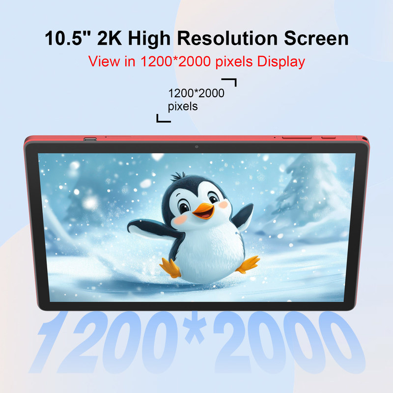 সি আইডিয়া অ্যান্ড্রয়েড 14 ট্যাবলেট 2 কে স্ক্রিন টিপস এবং মাউস সহ শিক্ষার্থীদের জন্য শিক্ষামূলক ট্যাবলেট সিএম 10500 প্লাস লাল