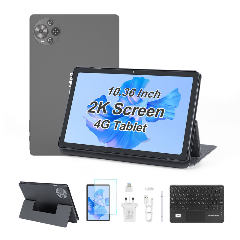 সি আইডিয়া ১০.৩৬ ইঞ্চি অ্যান্ড্রয়েড ১৪ ট্যাবলেট পিসি ২ কে স্ক্রিন শিক্ষামূলক ট্যাবলেট শিক্ষার্থীদের জন্য আর১০৩৬