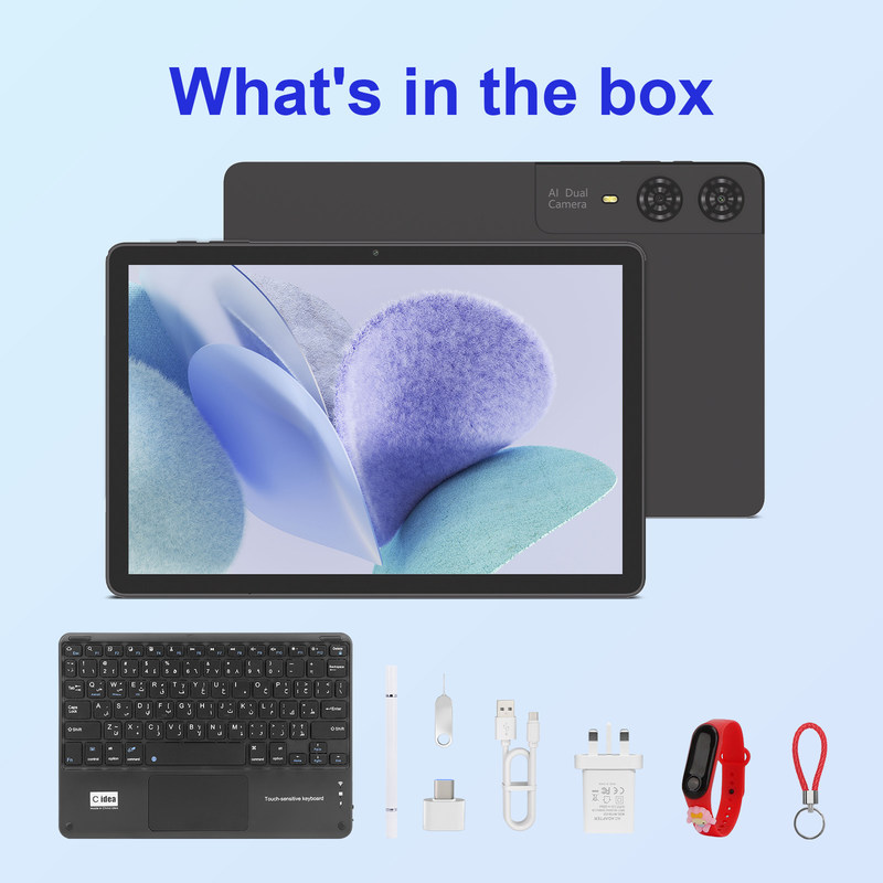 সি আইডিয়া 10.95 ইঞ্চি এইচডি স্ক্রিন শিক্ষামূলক ট্যাবলেট শক্তিশালী পারফরম্যান্স এবং দীর্ঘ ব্যাটারি জীবন সহ শিক্ষার্থীদের জন্য