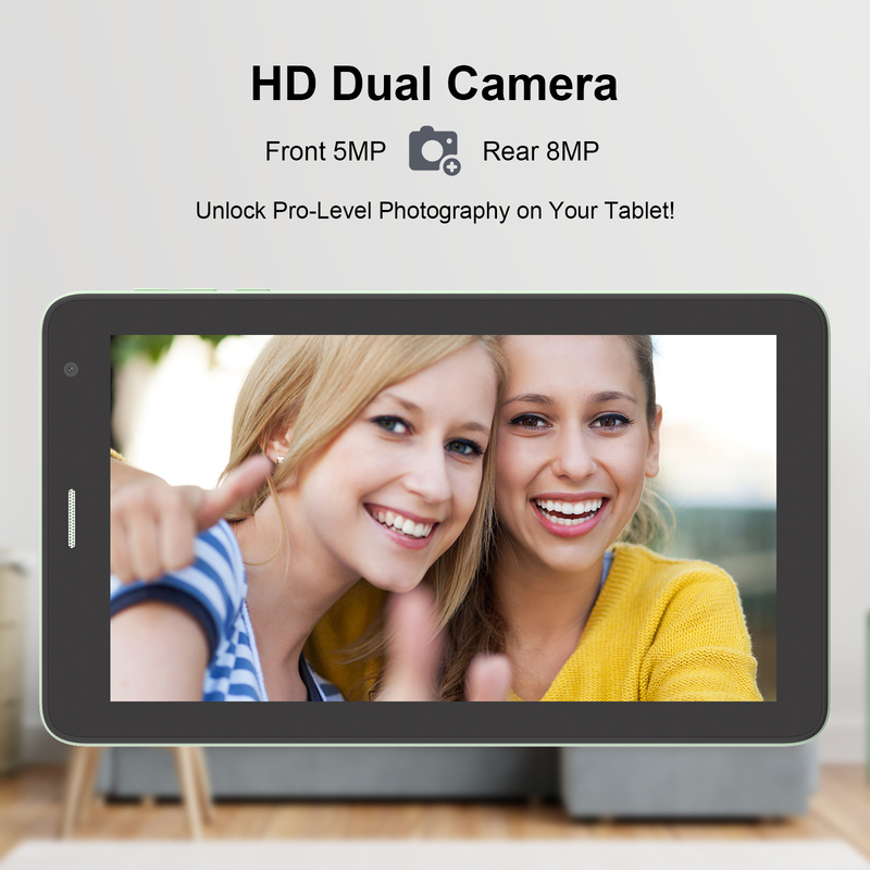 সি আইডিয়া ৭ ইঞ্চি ওয়াইফাই ট্যাবলেট কেস সহ ৮+২৫৬ জিবি স্টোরেজ কোয়াড কোর প্রসেসর ৬০০x১০২৪ আইপিএস টাচস্ক্রিন সিএম৫২৮ সবুজ