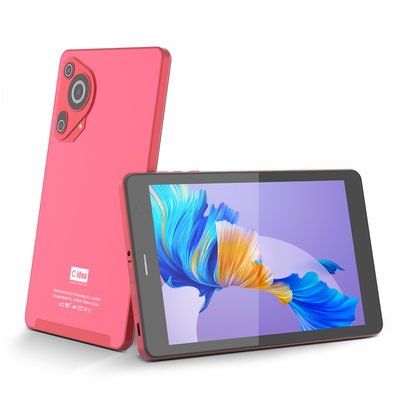 সি আইডিয়া যুব লাল 8 ইঞ্চি ট্যাবলেট অ্যান্ড্রয়েড 15 টিফ কার্ড স্লট সহ, ওয়াইফাই, 8 জিবি + 512 জিবি, 800 * 1280 আইপিএস ইনসেল সিএম 828