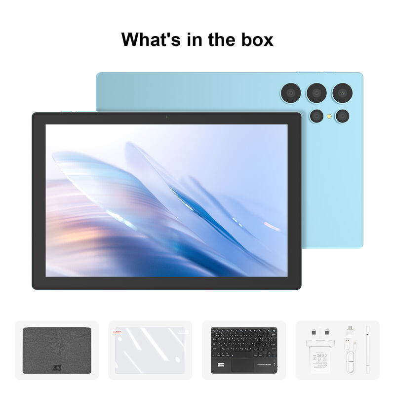 সি আইডিয়া ১০.১ ইঞ্চি ট্যাবলেট পিসি কোয়ালকম অ্যান্ড্রয়েড ট্যাবলেট ফর এডুকেশন সিএম৯০০০আল্ট্রা ব্লু