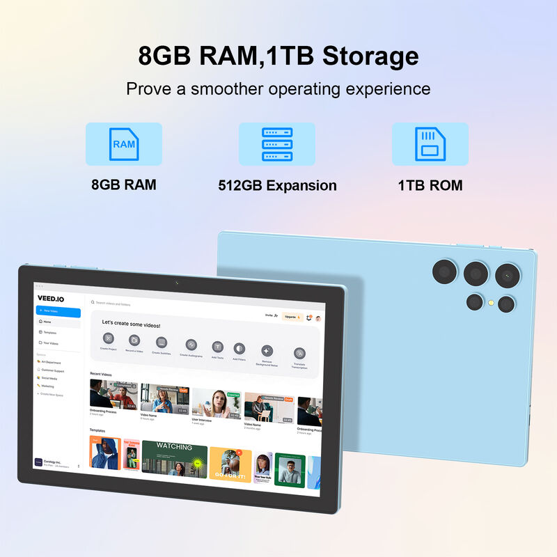 সি আইডিয়া ১০.১ ইঞ্চি ট্যাবলেট পিসি কোয়ালকম অ্যান্ড্রয়েড ট্যাবলেট ফর এডুকেশন সিএম৯০০০আল্ট্রা ব্লু